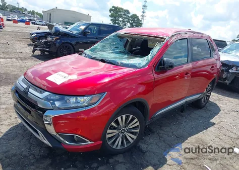 2020 Mitsubishi Outlander Es 2.4 из США, поврежденный, VIN JA4AD2A3XLZ016245